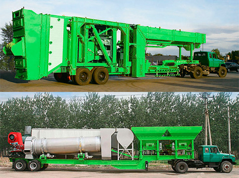 Мобильный АБЗ Ca-Long CLY-2000 в Симе